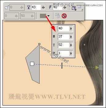 CorelDRAW(CDR)设计绘制美女诉衷情工笔画实例教程