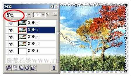 CorelDRAW(CDR)设计绘制现代装饰油画效果之秋色实例教程