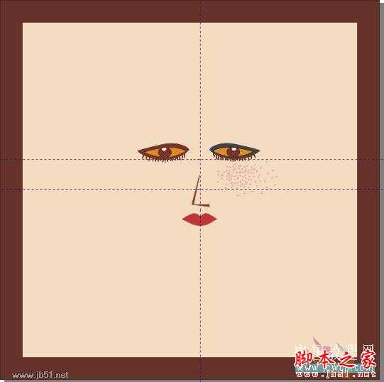 CorelDRAW(CDR)设计绘制矢量抽象人物装饰画实例教程