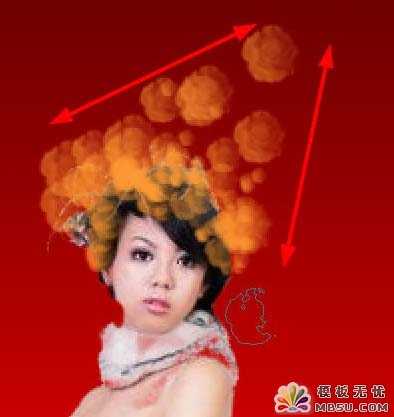 Photoshop制作中国风特色古典的美人效果