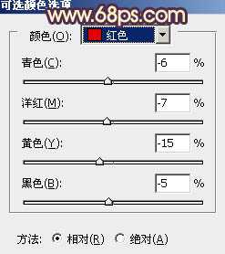 photoshop在Lab模式下快速打造鲜艳的橙红色人物图片