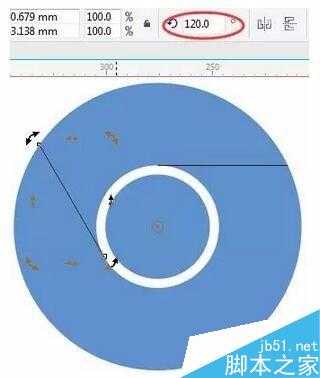 corelDRAW绘制一个谷歌浏览器Logo